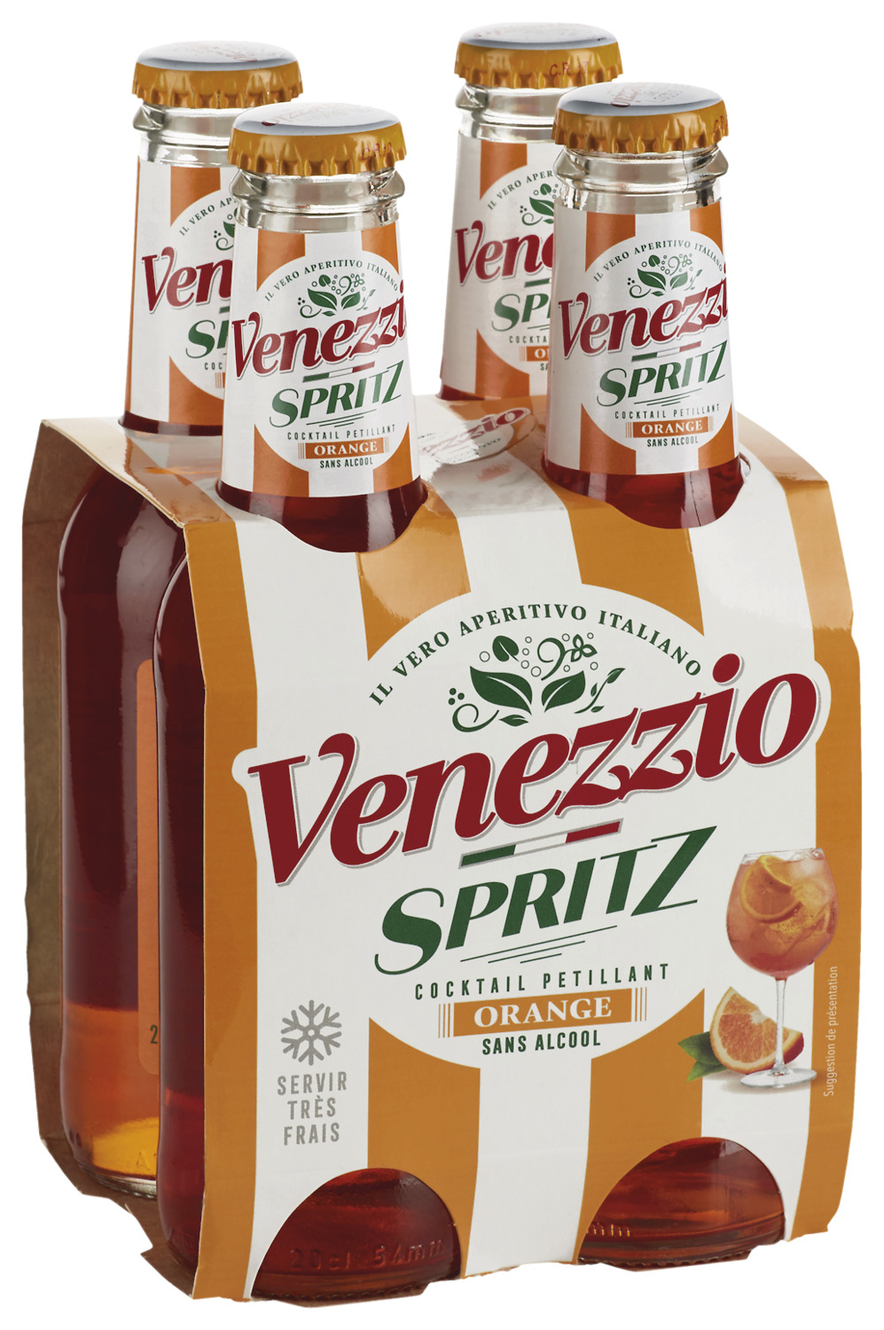  COCKTAIL SANS ALCOOL VENEZZIO SPRITZ code EAN 3012993087491 