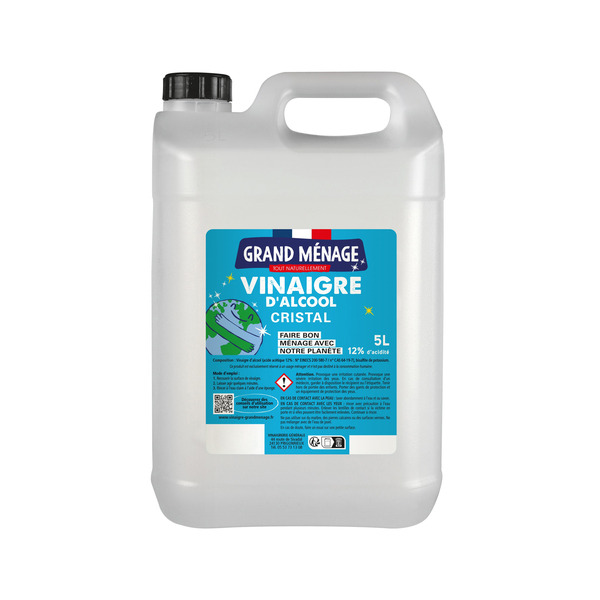 VINAIGRE D'ALCOOL CRISTAL 12% D'ACIDITÉ
GRAND MÉNAGE 3013169000405 GRAND MÉNAGE VINAIGRE D'ALCOOL CRISTAL 12% D'ACIDITÉ
GRAND MÉNAGE 3013169000405 GRAND MÉNAGE