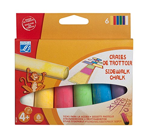 Lefranc & Bourgeois Education - Loisir Créatif - 6 Craies Trottoir Education - Assortiment 3013648072411 L&B Education Lefranc & Bourgeois Education - Loisir Créatif - 6 Craies Trottoir Education - Assortiment 3013648072411 L&B Education