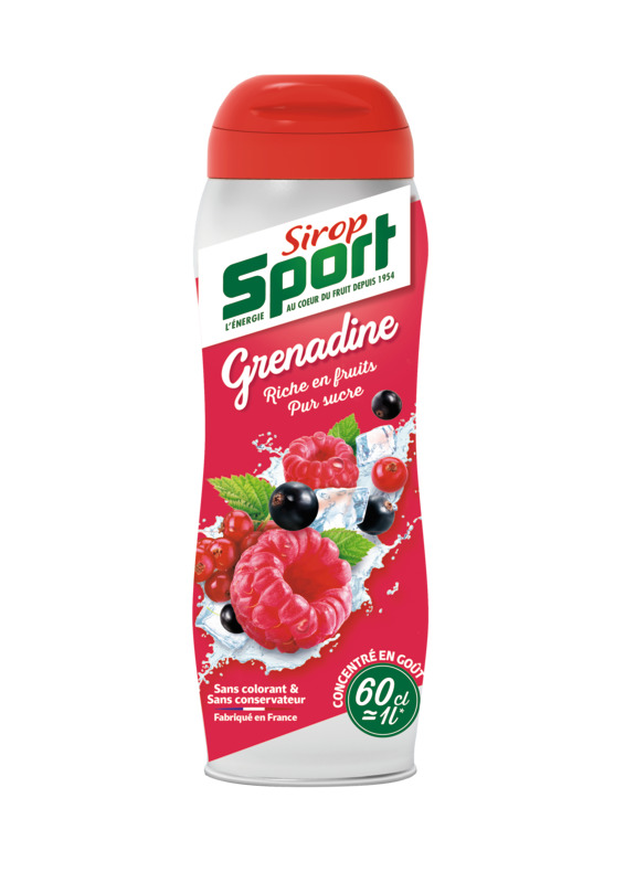 SIROP  GRENADINE SIROP SPORT