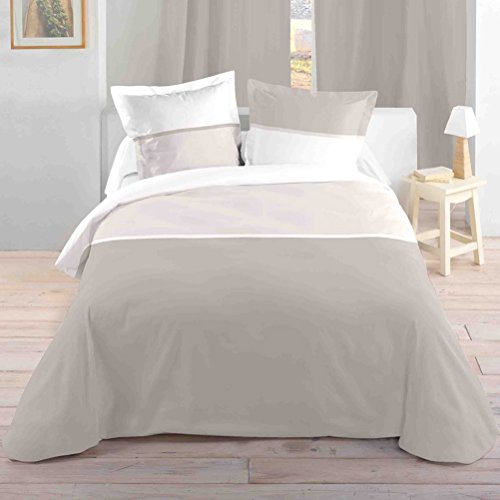 Lovely Casa HP31436002 Bicolor Housse de Couett...