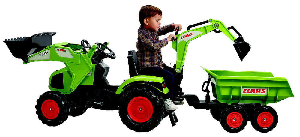 falk TRACTOPELLE AVEC REMORQUE “CLAAS” code EAN 3016201010233 