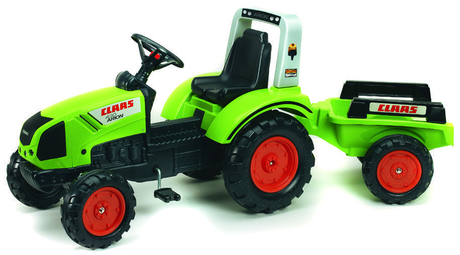 TRACTEUR CLAAS ARION 430 AVEC REMORQUE(1)