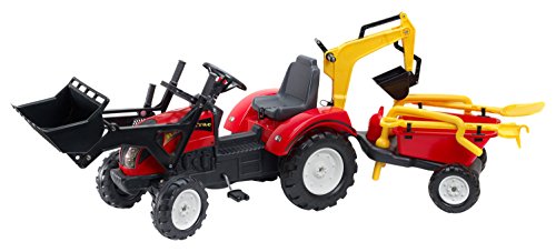 - 2081rm - tractopelle ranch trac selle tournan...