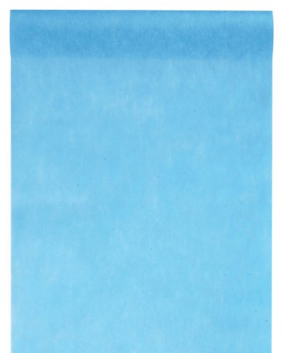 Chemin de table intissé Turquoise