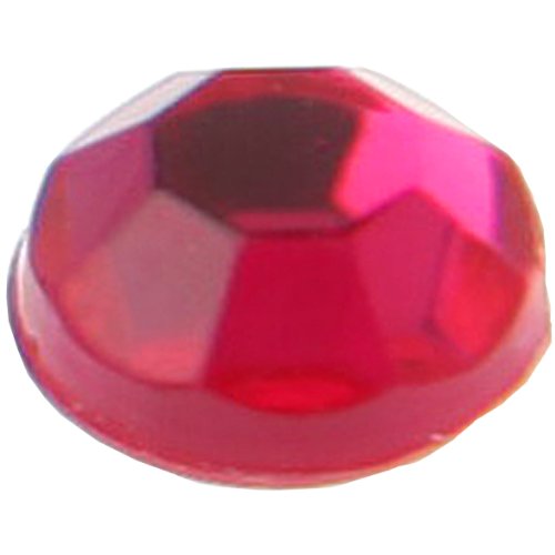 Strass autocollant Ø 0.5 cm ( lot de 160 )-fushia