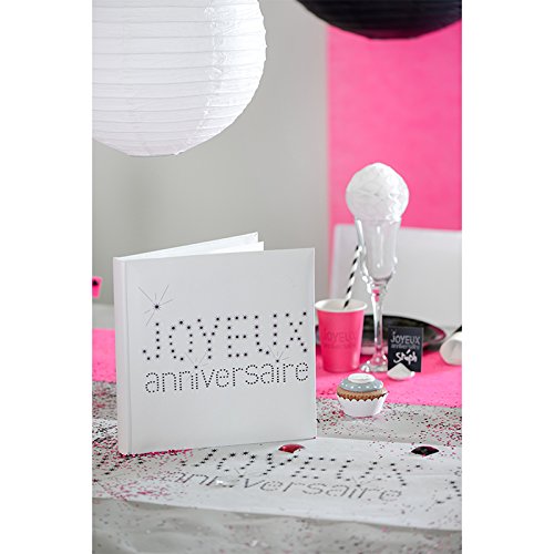 4011 anniversaire livre d'or blanc