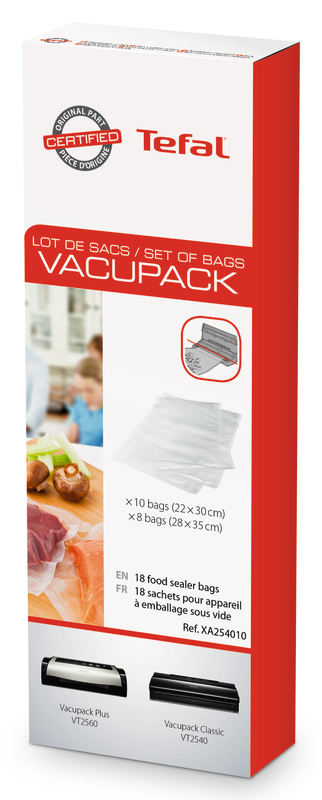 LOTS DE 18 SACS TEFAL