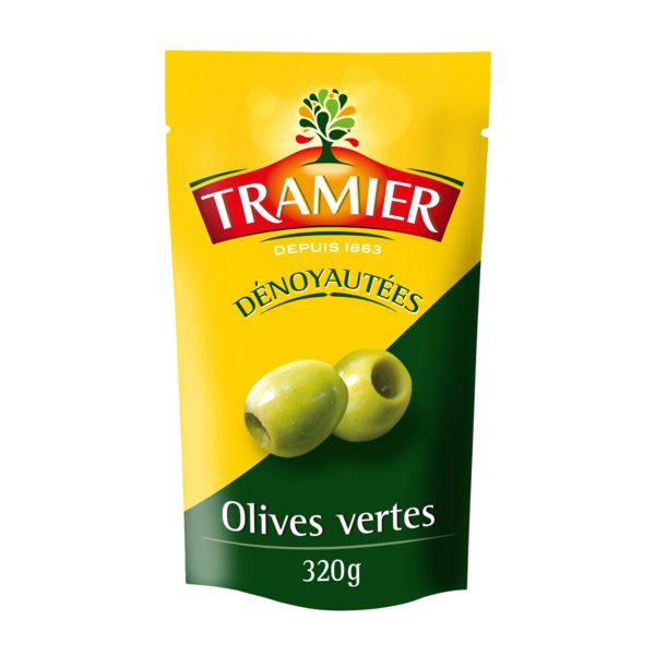 Olives vertes dénoyautées 3017233002012 TRAMIER