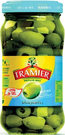 OLIVES VERTES DENOYAUTÉES “TRAMIER”
