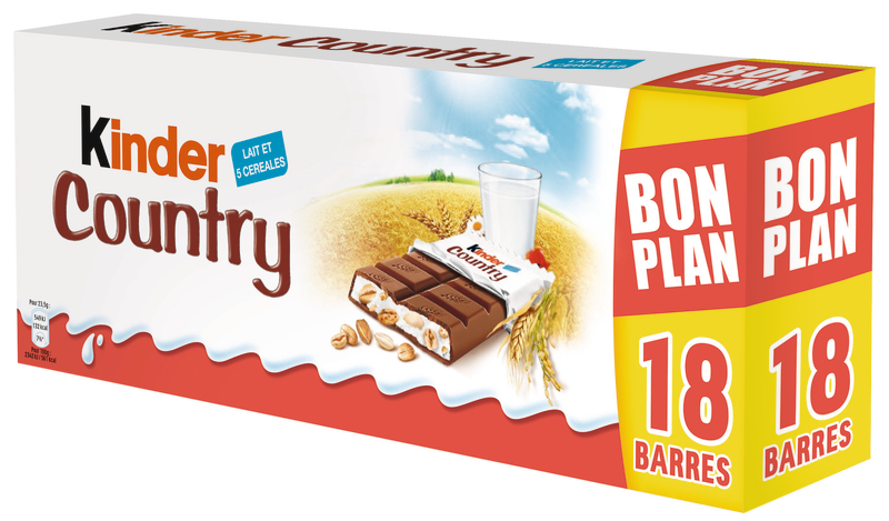  KINDER COUNTRY  code EAN 3017620721922 