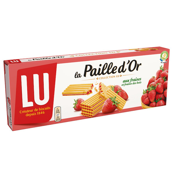 La paille d'or Fraise