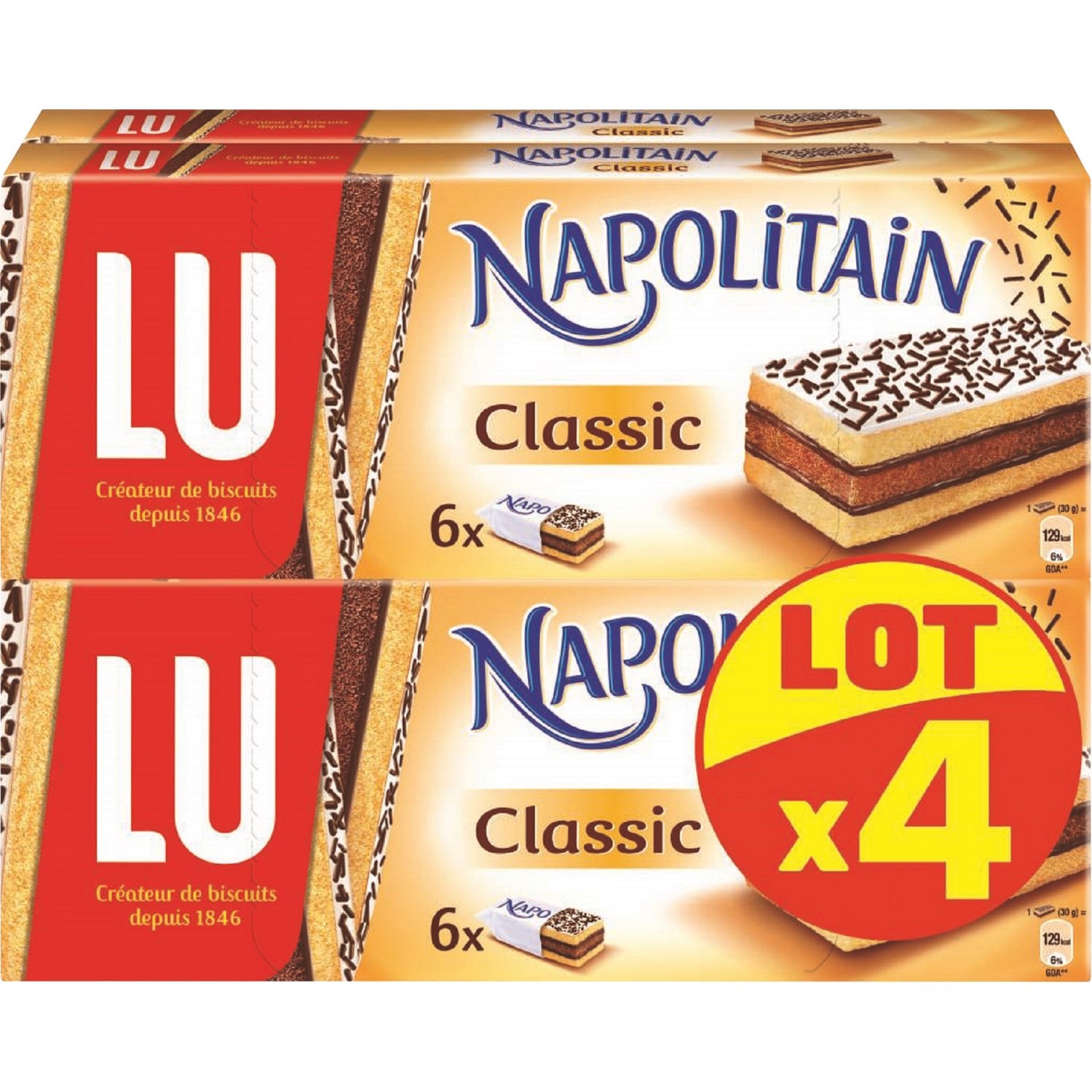 Gâteaux chocolat LU