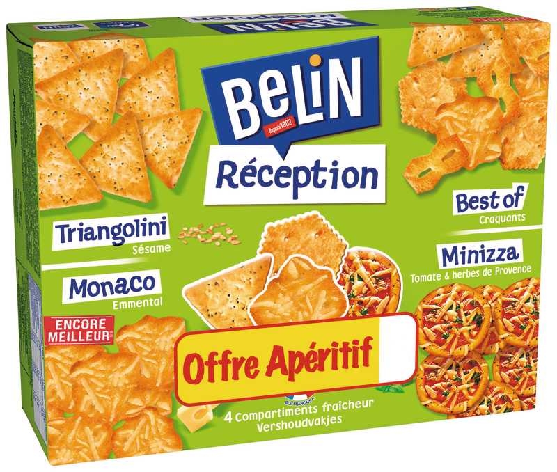 COFFRET ASSORTIMENT  RÉCEPTION OFFRE APÉRITIF B...