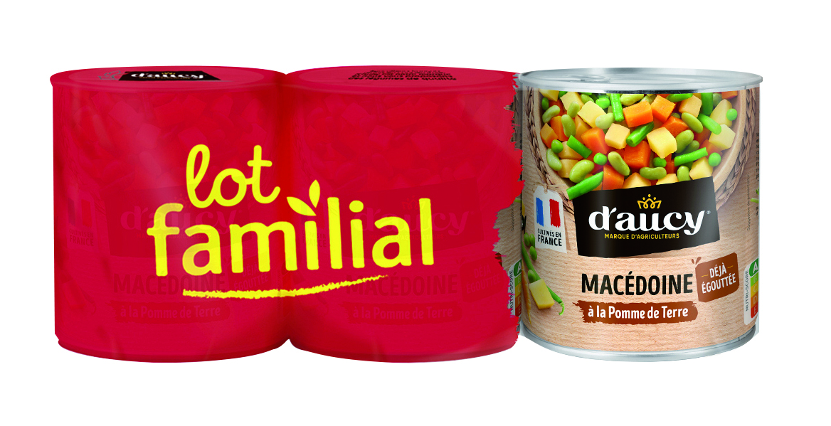 MACÉDOINE DE LÉGUMES 3017800203460 D'AUCY MACÉDOINE DE LÉGUMES 3017800203460 D'AUCY