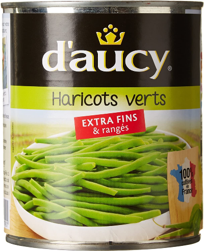 Haricots verts extra fins 