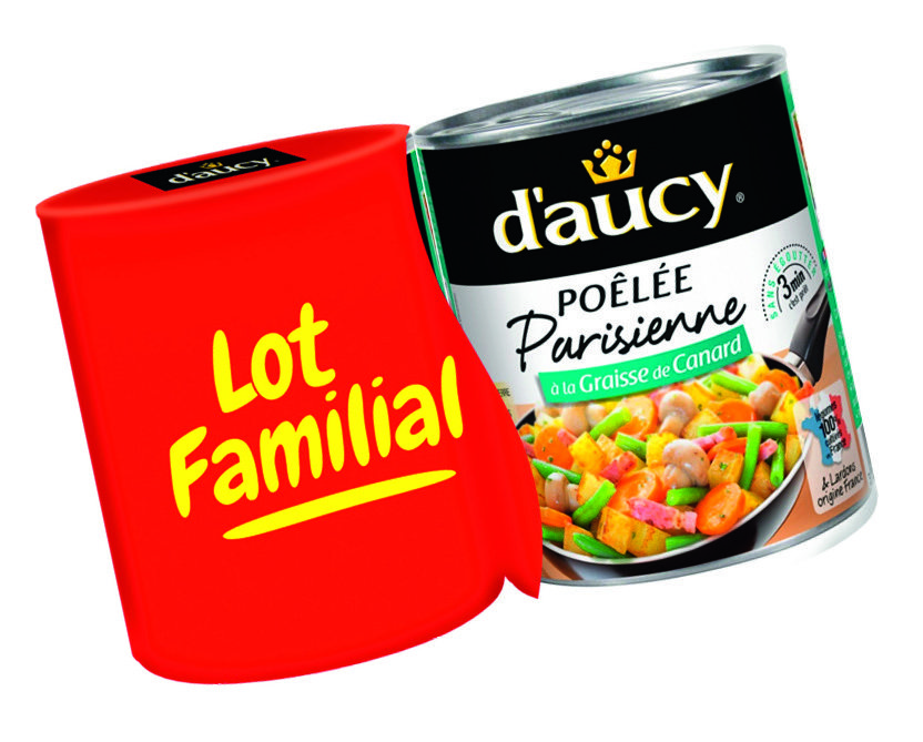  POÊLÉE DE LÉGUMES “D’AUCY” code EAN 3017800212417 