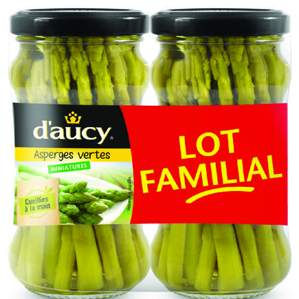  MINI ASPERGES VERTES “D’AUCY” code EAN 3017800217283 
