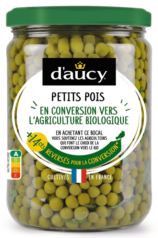 PETITS POIS BIO EN CONVERSION D'aucy
