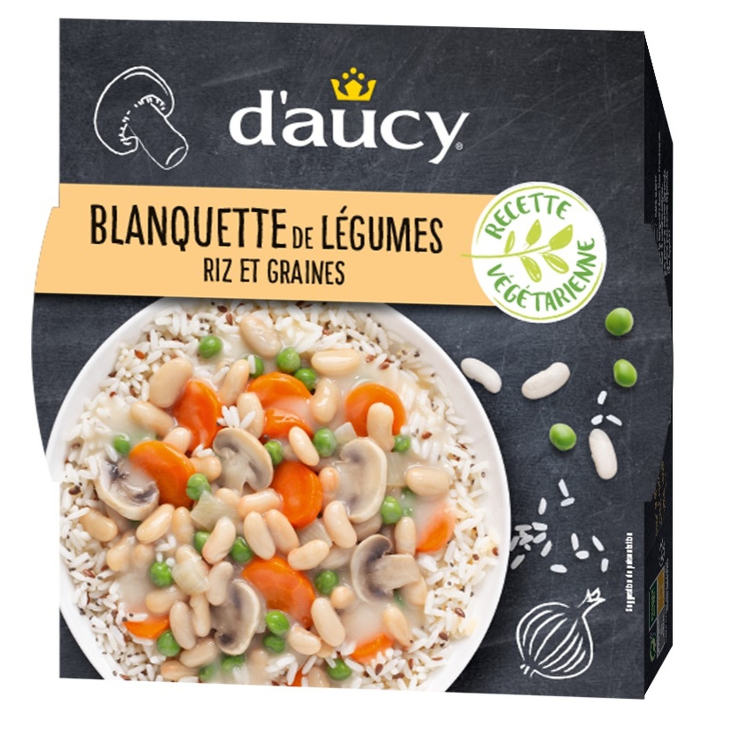 Plat préparé blanquette de légumes D'AUCY