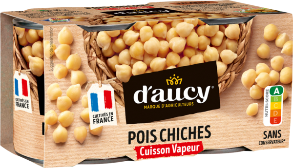 Pois Chiches Cuisson Vapeur D'Aucy