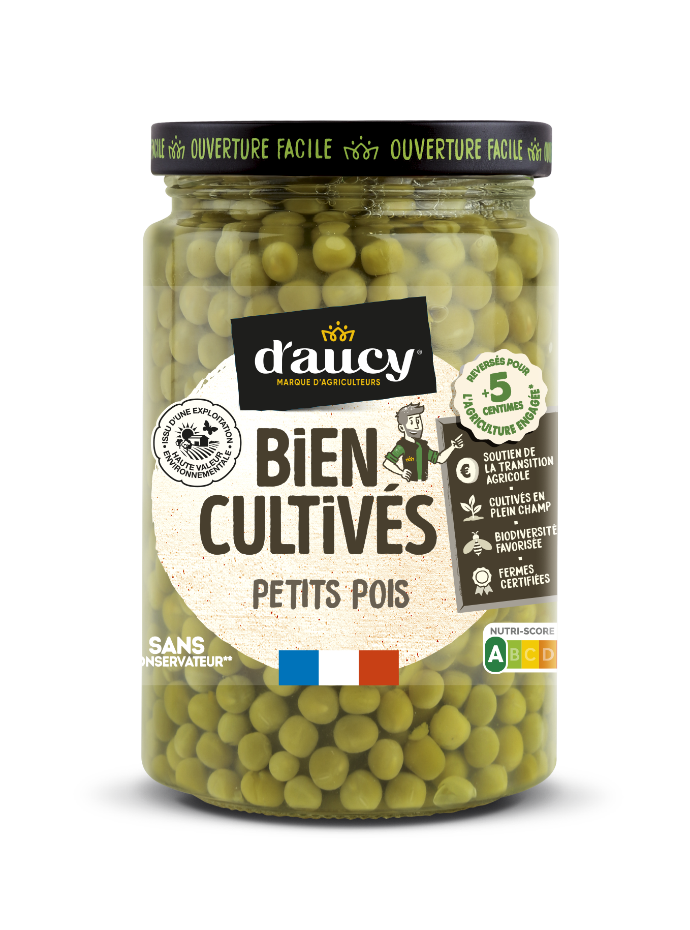 PETITS POIS BIEN CULTIVES