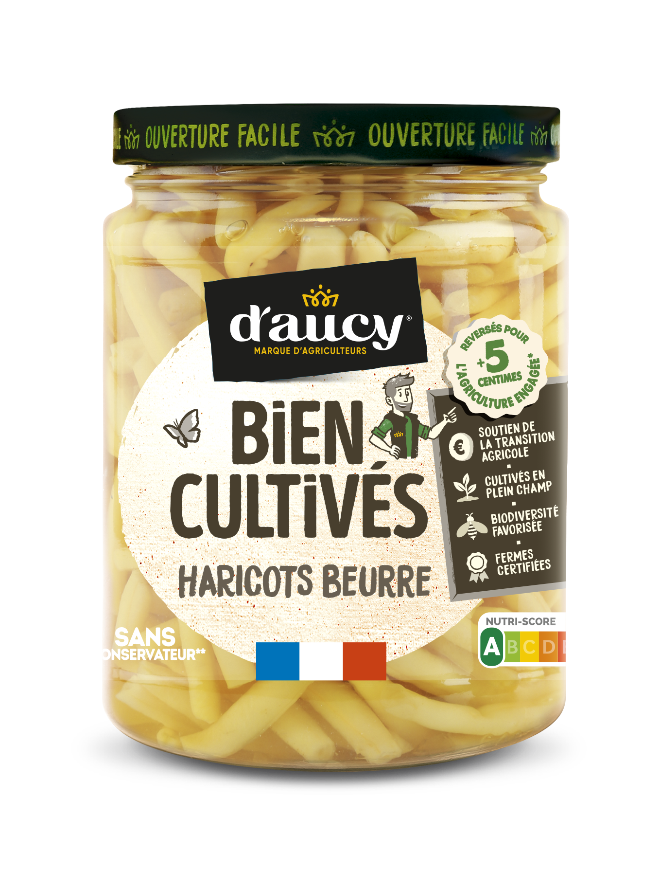 HARICOTS BEURRE BIEN CULTIVE