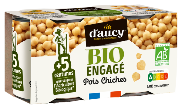 POIS CHICHES BIO 
