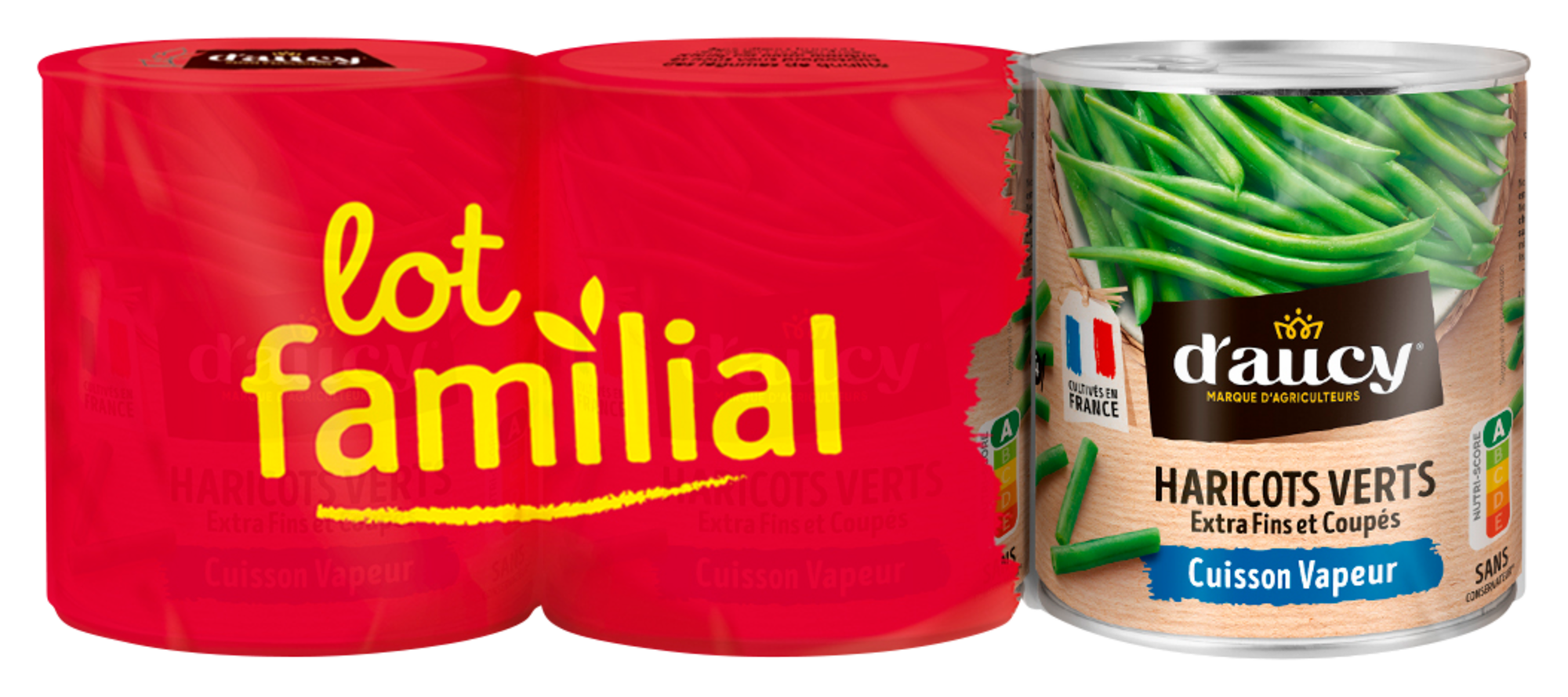 HARICOTS VERTS EXTRA FINS ET COUPÉS