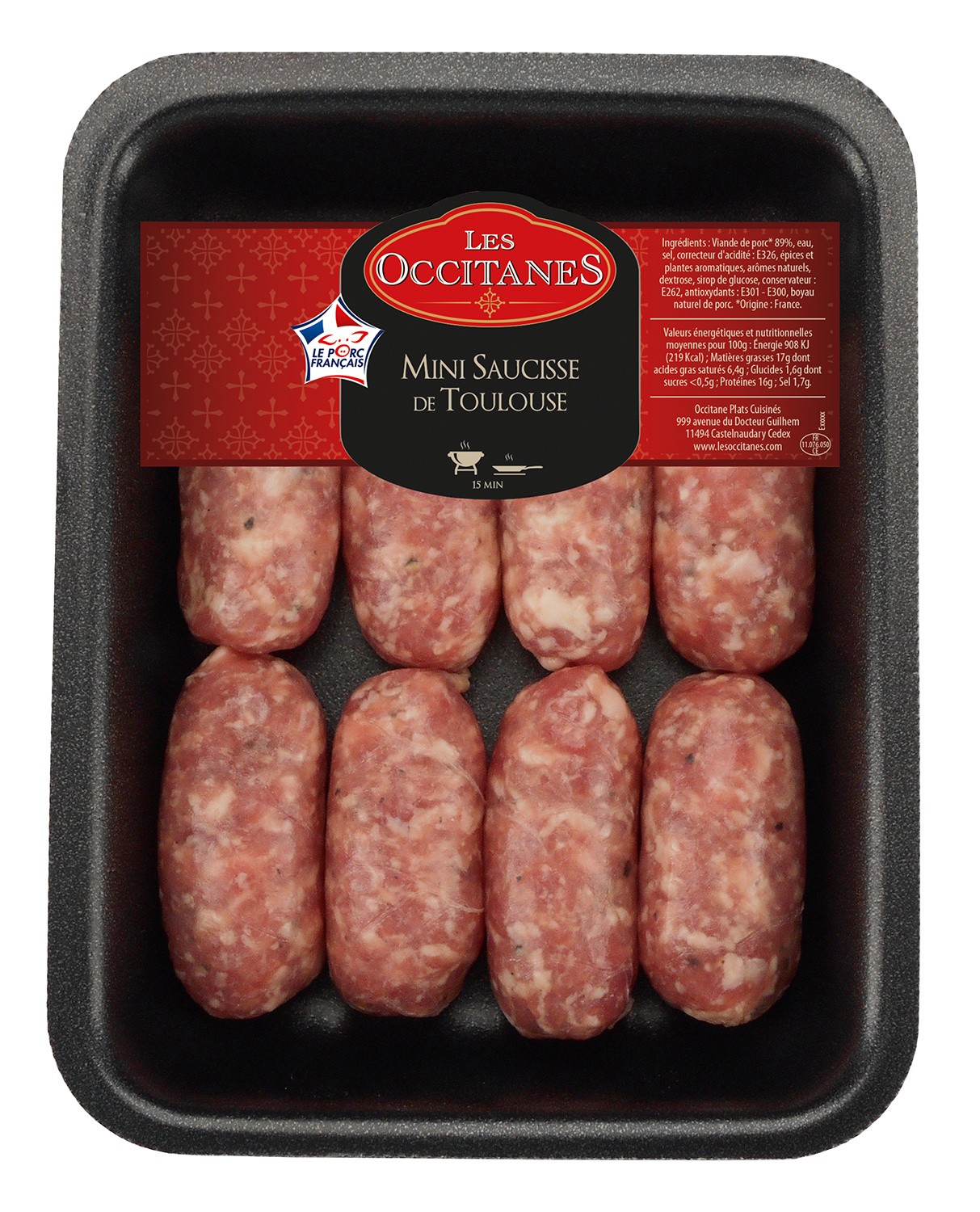Mini saucisses de Toulouse LES OCCITANES
