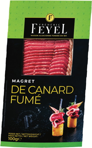 MAGRET DE CANARD FUMÉ PRÉTRANCHÉ