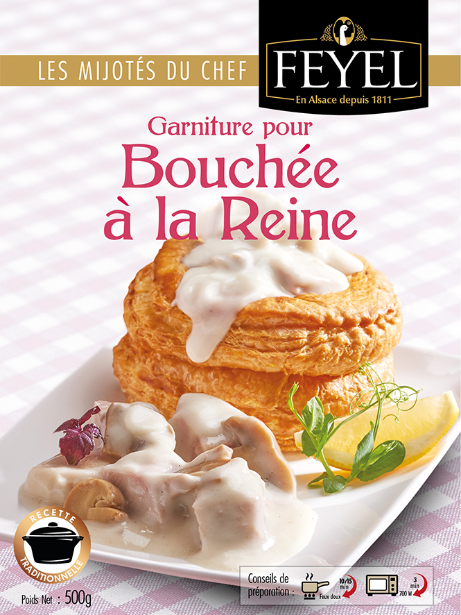 GARNITURE POUR BOUCHÉES À LA REINE