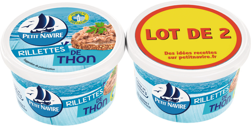 RILLETTES DE THON Petit navire