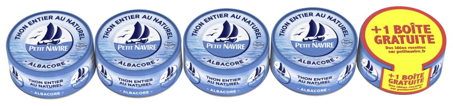 Thon entier au naturel Petit Navire