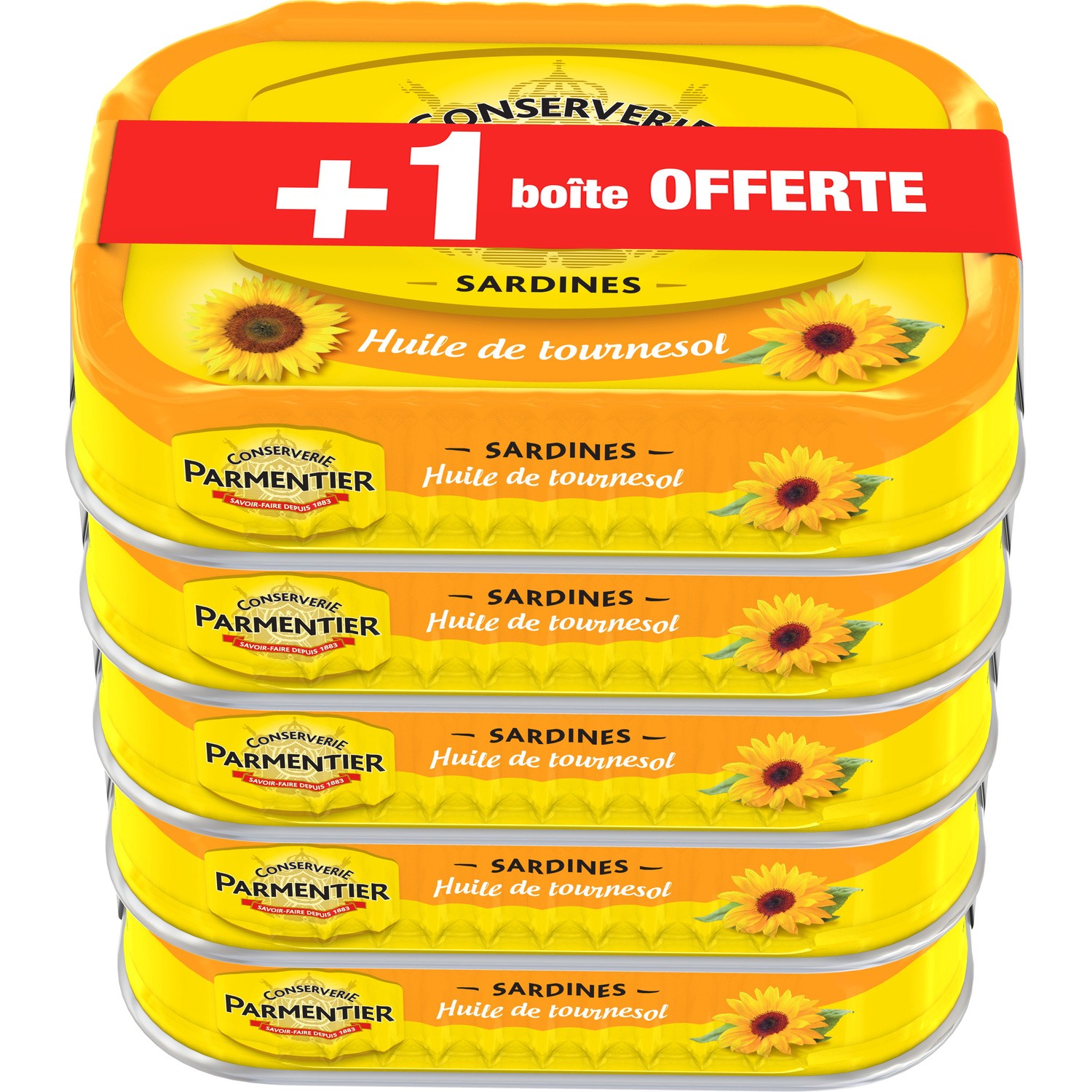 PARMENTIER Sardines à l'huile PARMENTIER code EAN 3019081238865 