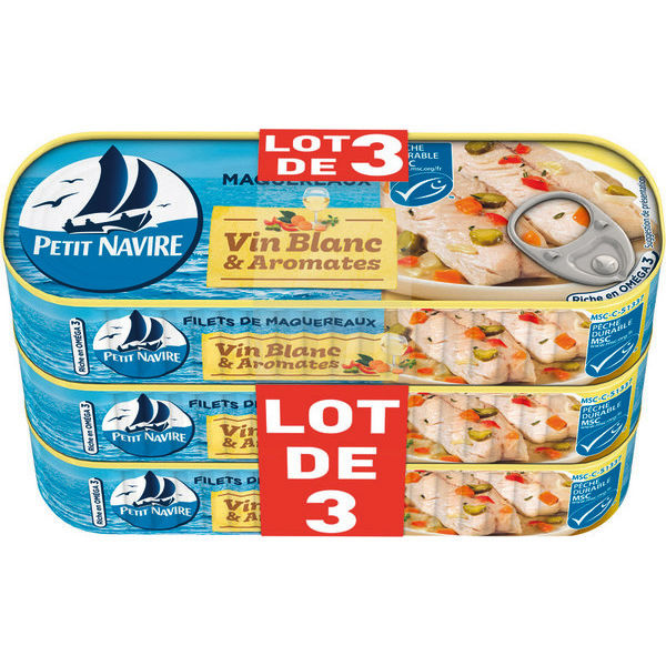 Filets de maquereaux MSC