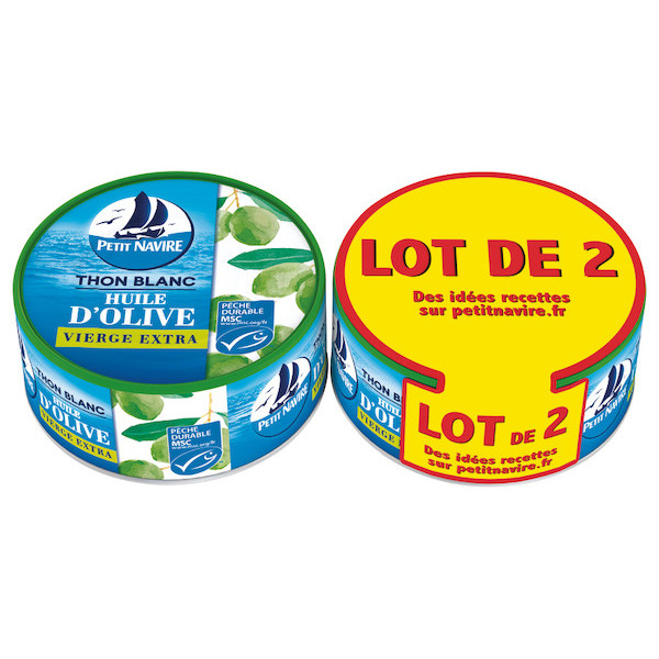 THON BLANC À L'HUILE D'OLIVE VIERGE EXTRA PETIT...