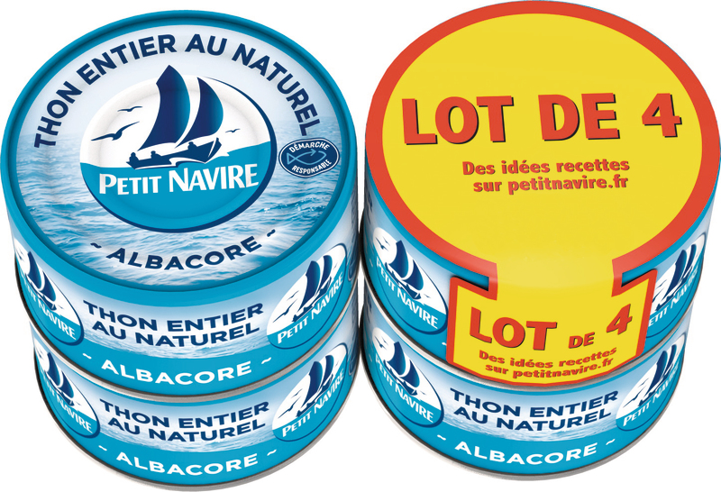 THON ENTIER AU NATUREL Petit Navire