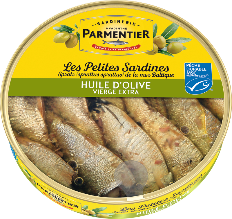 LES PETITES SARDINES MSC  HUILE D'OLIVE VIERGE ...