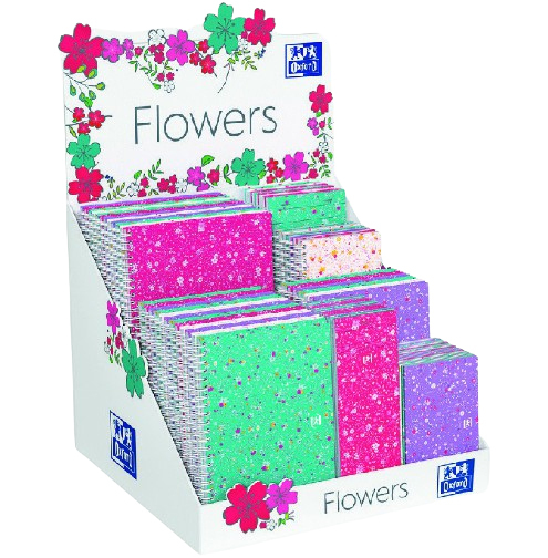 BLOC NOTES FLORAL  A6 90 G