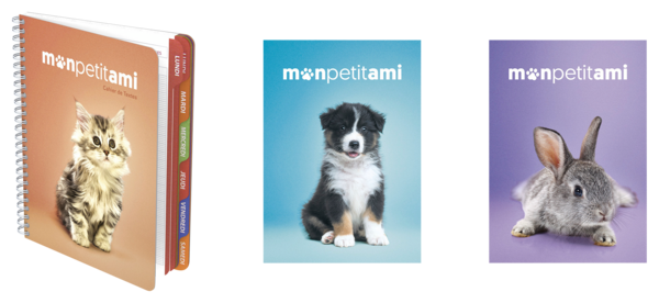 MON PETIT AMI CAHIER DE TEXTES 17X22CM RELUIRE INTÉGRALE 
MON PETIT AMI code EAN 3020120220055 