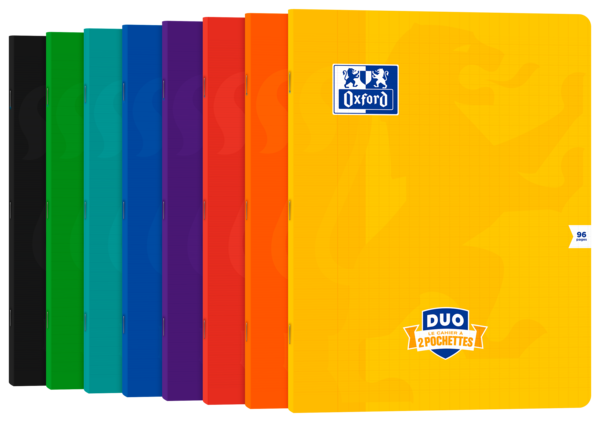 CAHIER DUO 24X32 CM PIQUE 
OXFORD 3020120225081 OXFORD