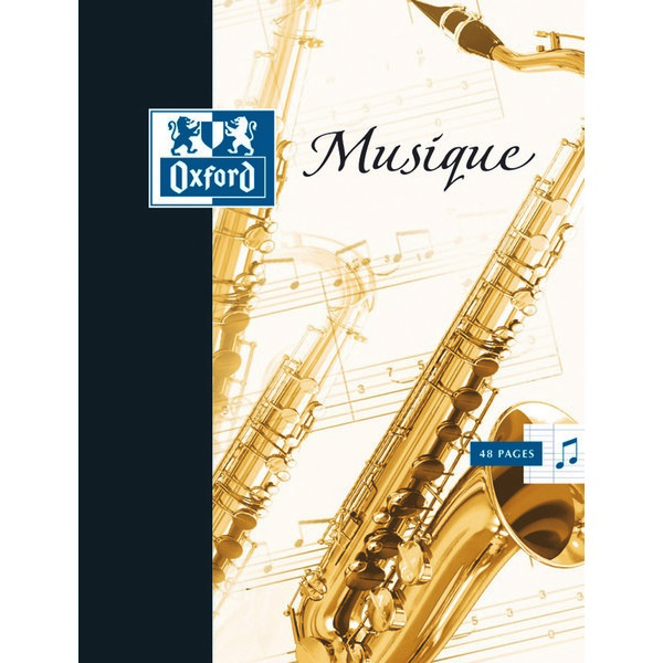 CAHIER DE MUSIQUE AGRAFÉ