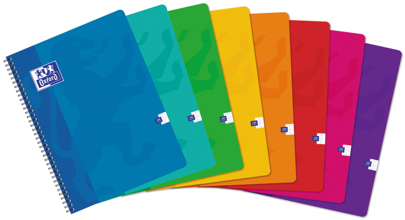 CAHIER 24X32 CM RELIURE INTÉGRALE OXFORD