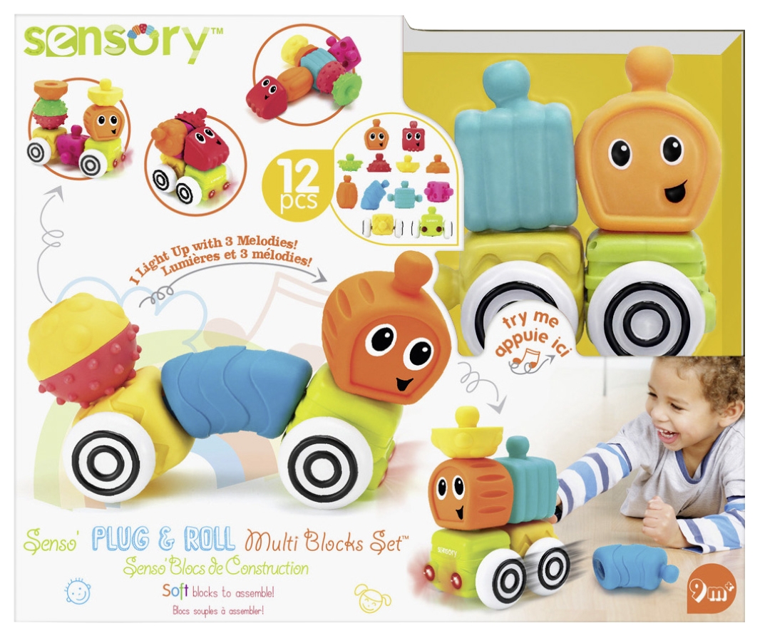 Senso Blocks 12 pièces Sensory