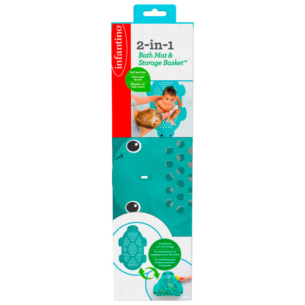 TAPIS DE BAIN ET RANGEMENT 2 EN 1  
