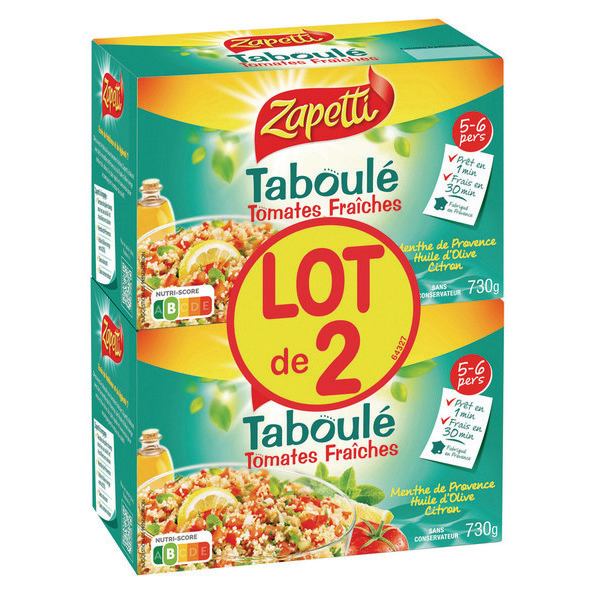 Taboulé aux tomates fraîches