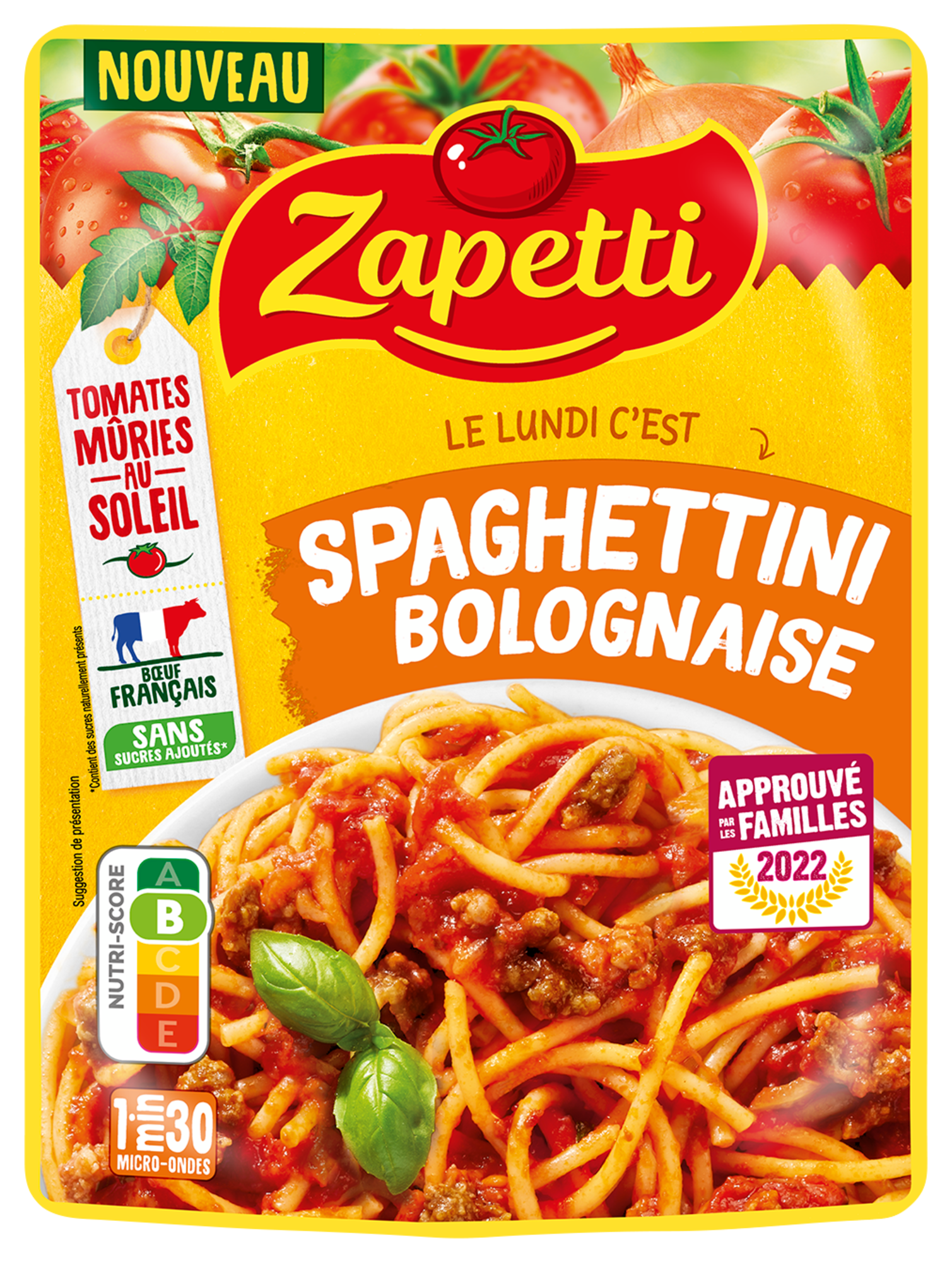 PÂTES CUISINÉES MICRO-ONDABLES