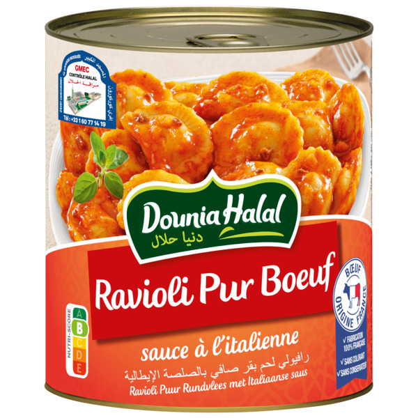  Ravioli Pur Boeuf Dounia Halal code EAN 3021690030815 