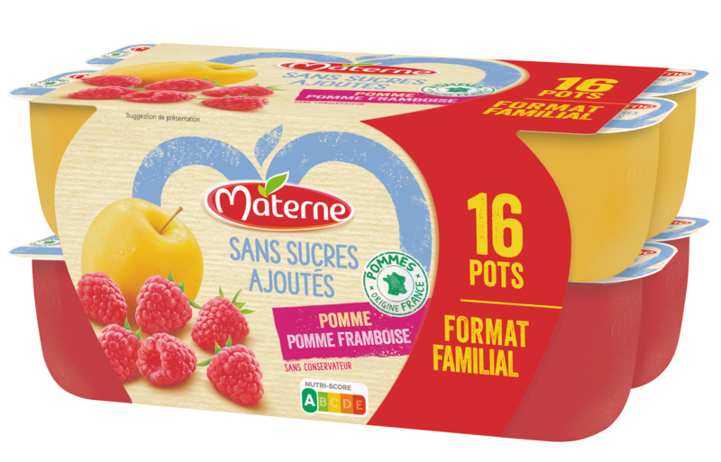 COUPELLES SANS SUCRES AJOUTÉS POMME, POMME FRAM...